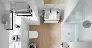 şık ve modern banyo dekorasyonu